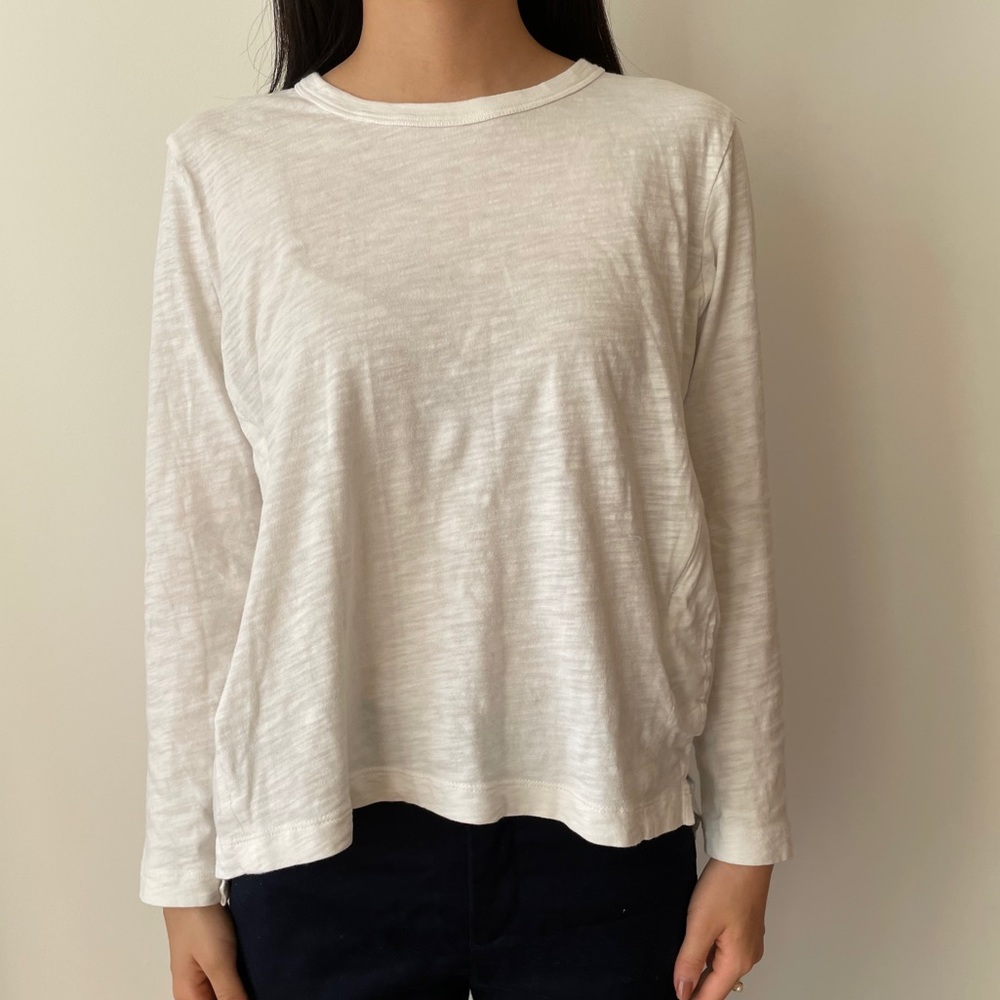 Loyal Hana White Long Sleeve Nursing Top size XS